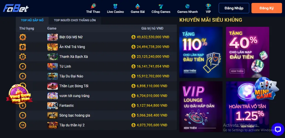 Truy cập link đăng ký VNA188 chính thức